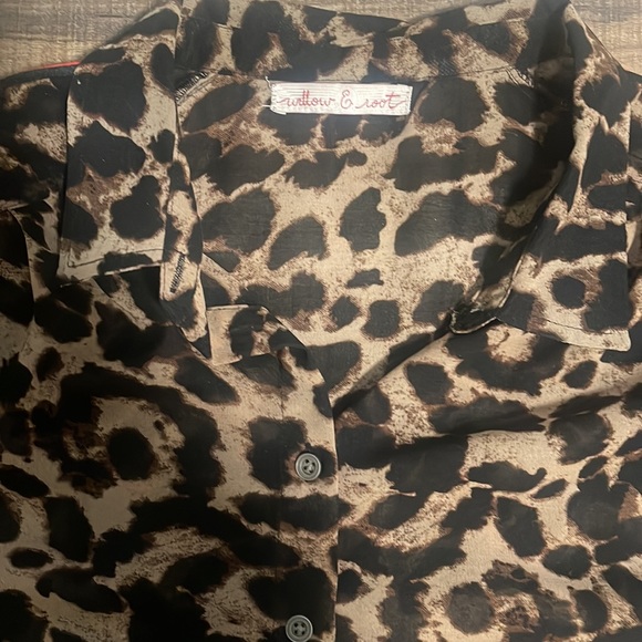 Leopard Print Blouse - Picture 3 of 5